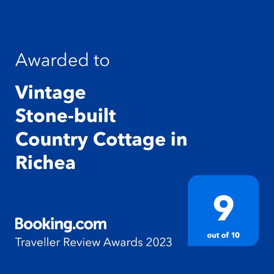 Vintage Stone-Built Country Cottage In Richea Kouloureika Bagian luar foto